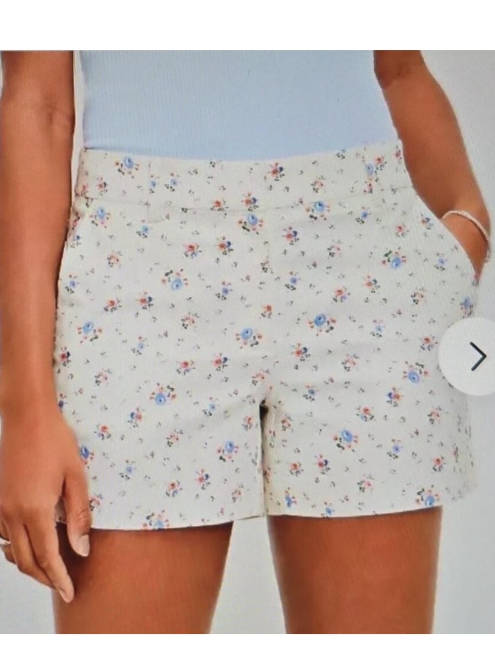 LOFT Riviera Shorts in Floral Print